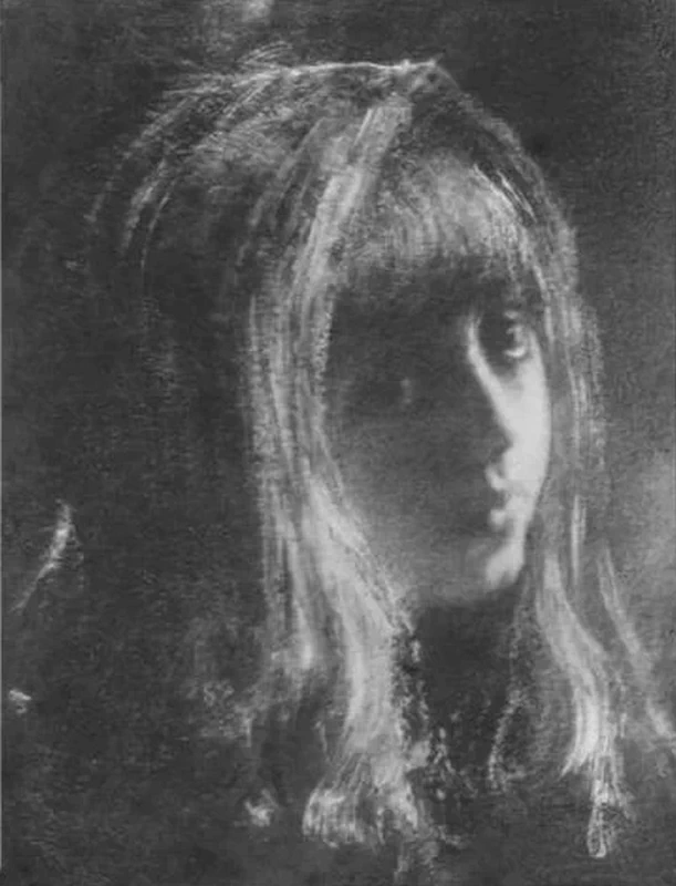 Emilio Longoni - 128, Sensitiva (Testa di fanciulla bionda)